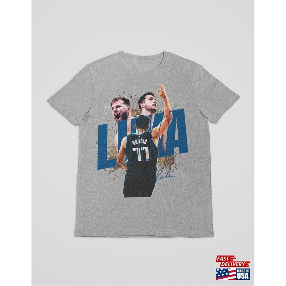 Luka Basketball Y2K Bootleg Retro Graphic T-Shirt